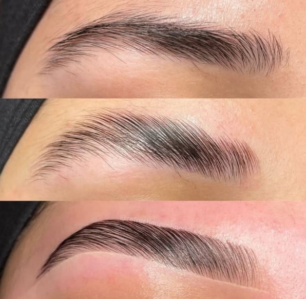 Brow microblade by Athena's Glow Salon & Spa