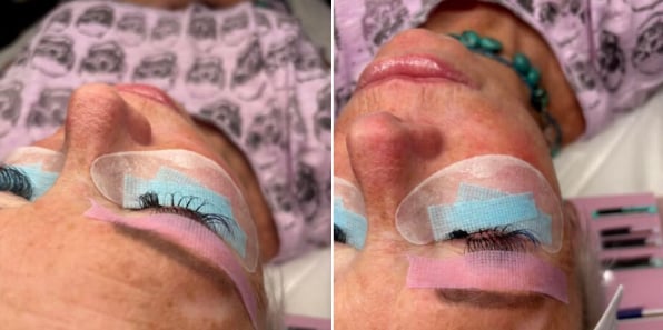 lash extensions by Athena's Glow Salon