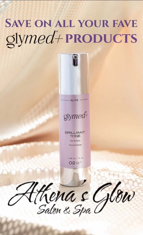 Athena's Glow and Glymed Shop banner